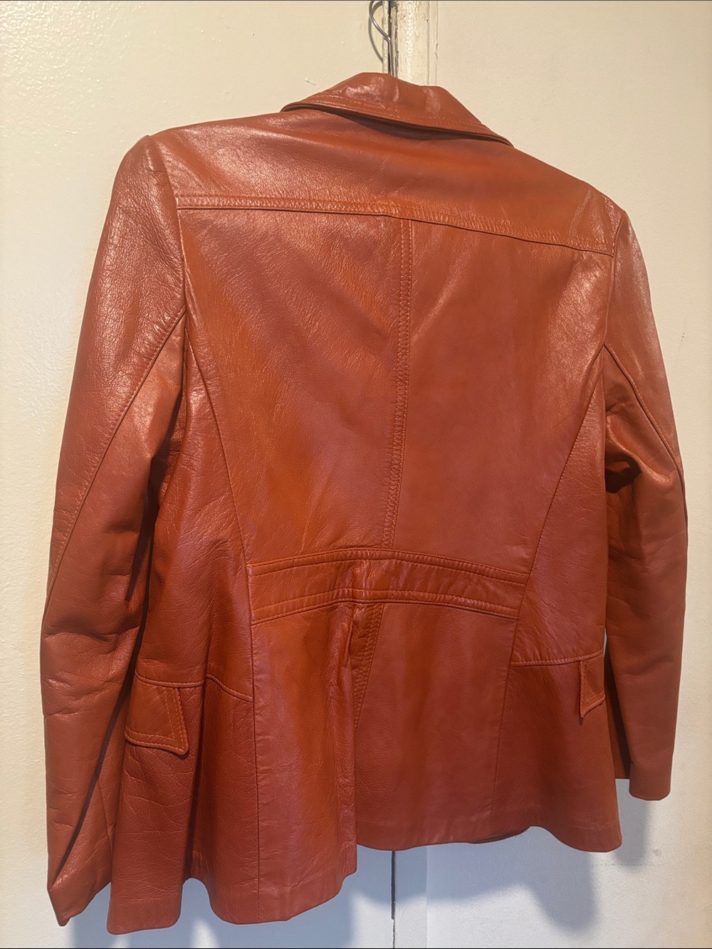 Women's Rust Orange Jacket - Picture 5 of 16